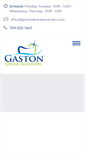 Mobile Screenshot of gastondentalassociates.com
